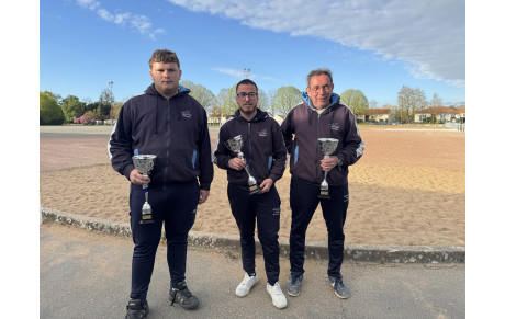 Vice-Champions Triplette Jeu Provençal 2026