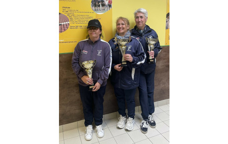 Vice-Championnes Triplette Féminin 2026